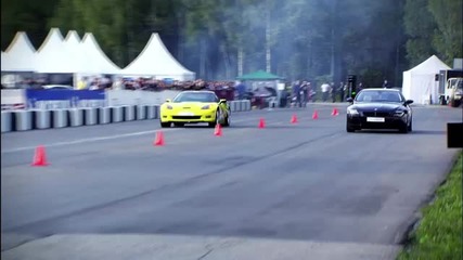 Bmw M6 Asr vs Chevrolette Corvette Zr1