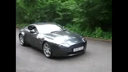 Aston Martin V8 Vantage - лудо каране
