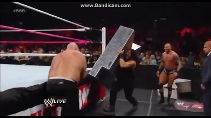 Big Show vs. The Shield & Randy Orton 4-1 Handicap Match_ Raw, 4, 2013