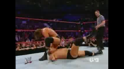 Raw - Triple H Vs. William Regal - First Blood Match