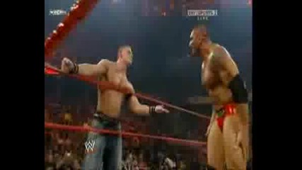 John Cena & Batista Vs Simply Priceless Title Rematch