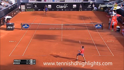 David Ferrer vs Juan Monaco - Rio Open 2015
