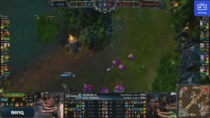 Iem Sao Paulo: Pain Gaming vs. Ocelote World полуфинал игра 1