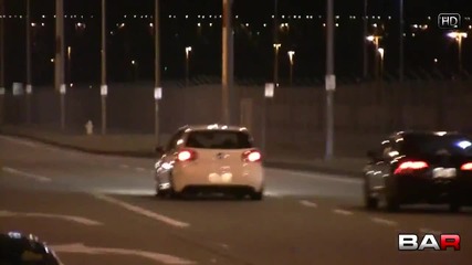 Golf Gti vs Civic Si Drag race [hd]