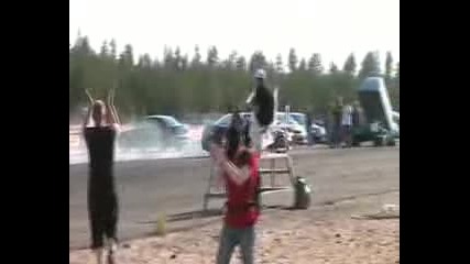 Opel Vectra Turbo 4x4 Burnout
