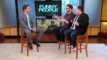 Seth Rogen and Jonah Hill on Gma