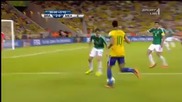 Перфекно асистиране от Неймар ! Бразилия-мексико 2-0
