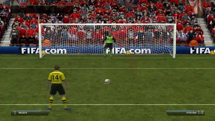 Fifa 13 Penalty Kick - Bayern Munchen vs Borussia Dortmund [загубих]