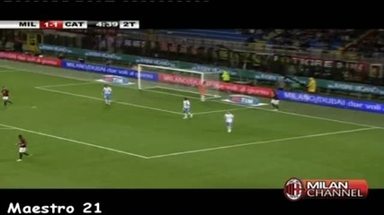 Вижте изявите на Роналдиньо срещу Катания 