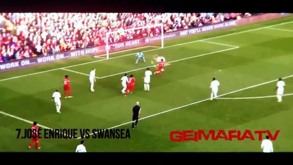 Liverpool Top 10 Goals 2012/13