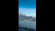 Огромен пожар край Солун: Евакуираха три предградия и дом за хора с увреждания
