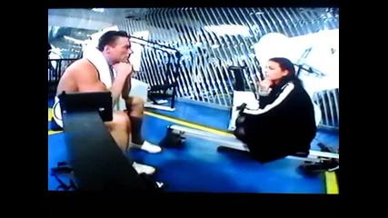 Супер звездата Жан - Клод Ван Дам говори за филма си Ченге във Времето (1994)