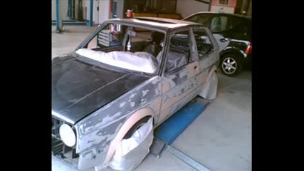Vw Golf 2 Mb Low Hertz , Ristrutturazione