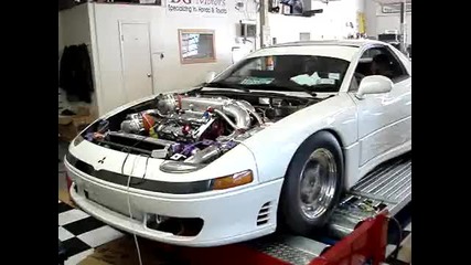 nelson #39;s car smoking on the dyno again 