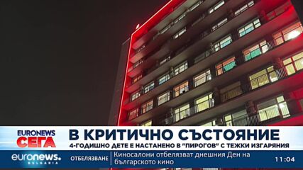 Детето с изгаряния остава в критично състояние