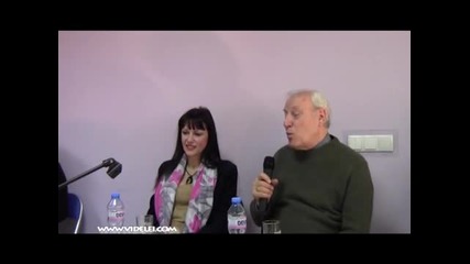 милан Миланов и Гергана Герасимова в семинар на Асен Асенов.19.01.2014-сф.