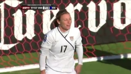 Женски футбол- Сащ- Италия 1:0