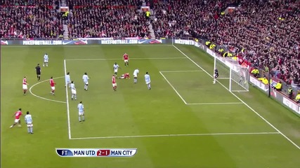 Manu Vs. Man City Rooney Goal Hd 2 - 1 (12.02.2011)
