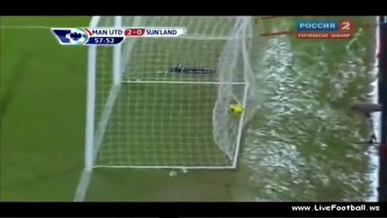 26.12.2010 Манчестър Юнайтед - Съндърланд 2 - 0 Двата гола на Бербатов 