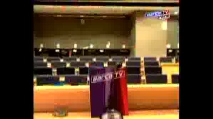 Мартин Касерес - Представяне В Барселона пародия