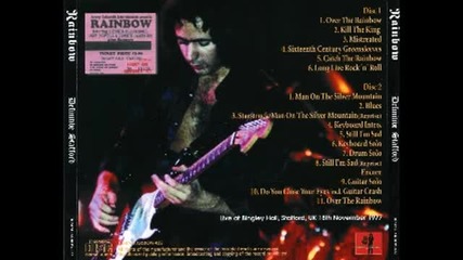Rainbow - Long Live Rocknroll Live In Stafford 11.18.1977 