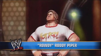 Wwe All Stars - Roddy Piper entrance 