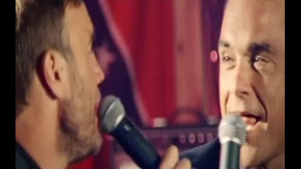 Robbie Williams & Gary Barlow - Shame ( Dvd Rip )