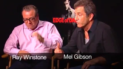 Edge of Darkness Interview w Mel Gibson and Ray Winstone 