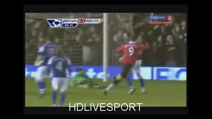 Birmingham - Man Utd 1 - 1 Berbatov гол