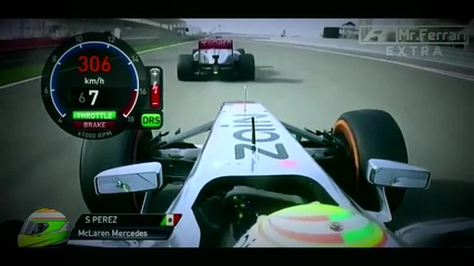 F1 Гран при на Бахрейн 2013 - onboard моменти от състезанието [hd]