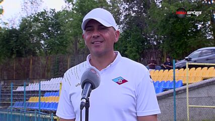 Иван Гешев след победата на Септември срещу Марица