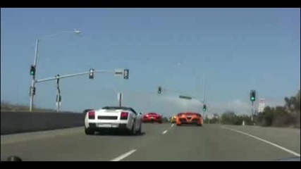 Orange Gumpert Apollo 660rwhp Fordgt & Exotic Run