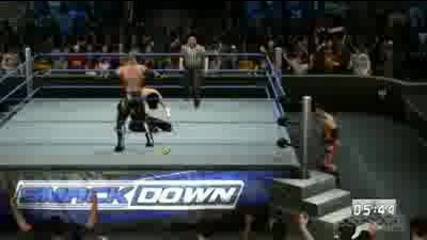Smackdown vs Raw 2010 The Miz vs Tommy Dreamer vs edge 