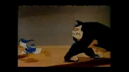 Donald Duck - Donald And The Gorilla