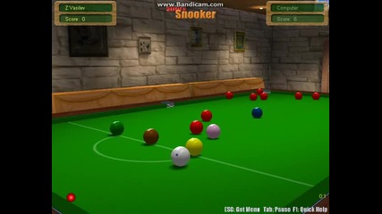 Как Не трябва да играете 3d Live Snooker :d