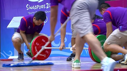 Georgi Shikov Gold medal for Bul Singapore 2010 