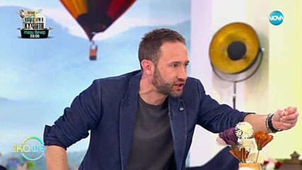 Рада Кайрякова за образите си в пиесата „Влюбеният Шекспир” - „На кафе” (22.02.2023)