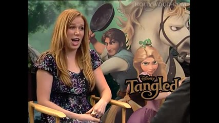 Tangled Interview Mandy Moore and Zachary Levi 