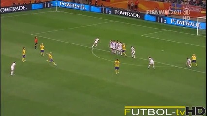 Женски футбол- Швеция- Сащ 2:1,световно първенство,2011