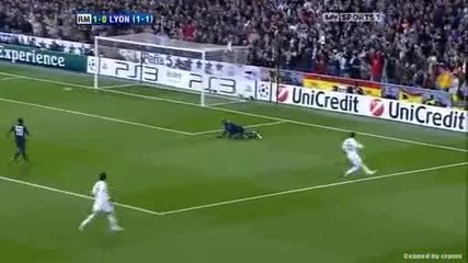 Champions League: Real Madrid vs Olympique Lyon 10.03.10 Hq