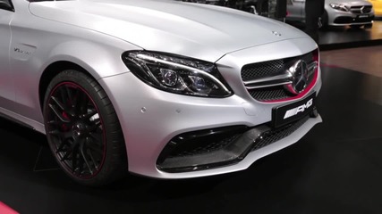 Това е немски звяр: 2015 Mercedes Benz C63 Amg - 2014 Paris Motor Show
