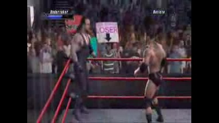 Svr08 Undertaker Vs Batista *hell In A Cell* 1/2
