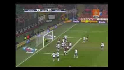 Beckham Goal - Ac Milan Vs Genoa [hq]