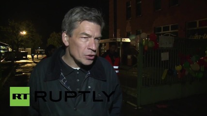 Германия: В Берлин приеха бежанците с отворени обятия