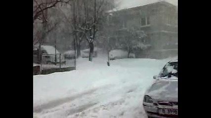 Snow Storm Varna 9.03.2010