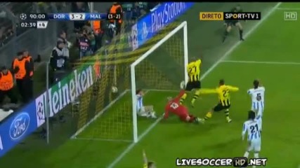 Borussia Dortmund vs Malaga (3-2) 09.04.2013 Hd