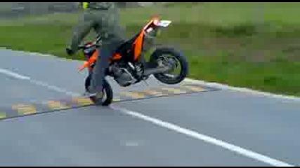 ktm 660 stoppie 