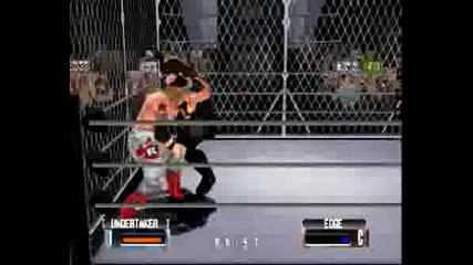 Wwf No Mercy - Undertaker Vs Edge Cage
