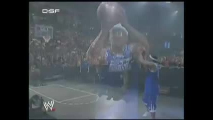 W W E Smackdown - Matt Hardy vs Mvp Basketball match