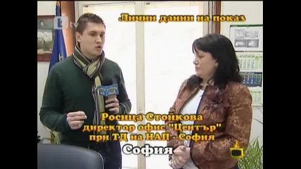 Лични данни на показ, 07 февруари 2011, Господари на ефира 